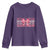 October Tackle Cancer Football Breast Cancer Awareness Youth Sweatshirt - Wonder Print Shop