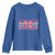 October Tackle Cancer Football Breast Cancer Awareness Youth Sweatshirt - Wonder Print Shop