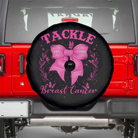 Tackle Breast Cancer Spare Tire Cover Support Fight Faith Pink Ribbon - Wonder Print Shop