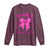 Tackle Breast Cancer Long Sleeve Shirt Support Fight Faith Pink Ribbon - Wonder Print Shop
