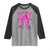 Tackle Breast Cancer Raglan Shirt Support Fight Faith Pink Ribbon - Wonder Print Shop
