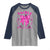 Tackle Breast Cancer Raglan Shirt Support Fight Faith Pink Ribbon - Wonder Print Shop