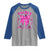 Tackle Breast Cancer Raglan Shirt Support Fight Faith Pink Ribbon - Wonder Print Shop