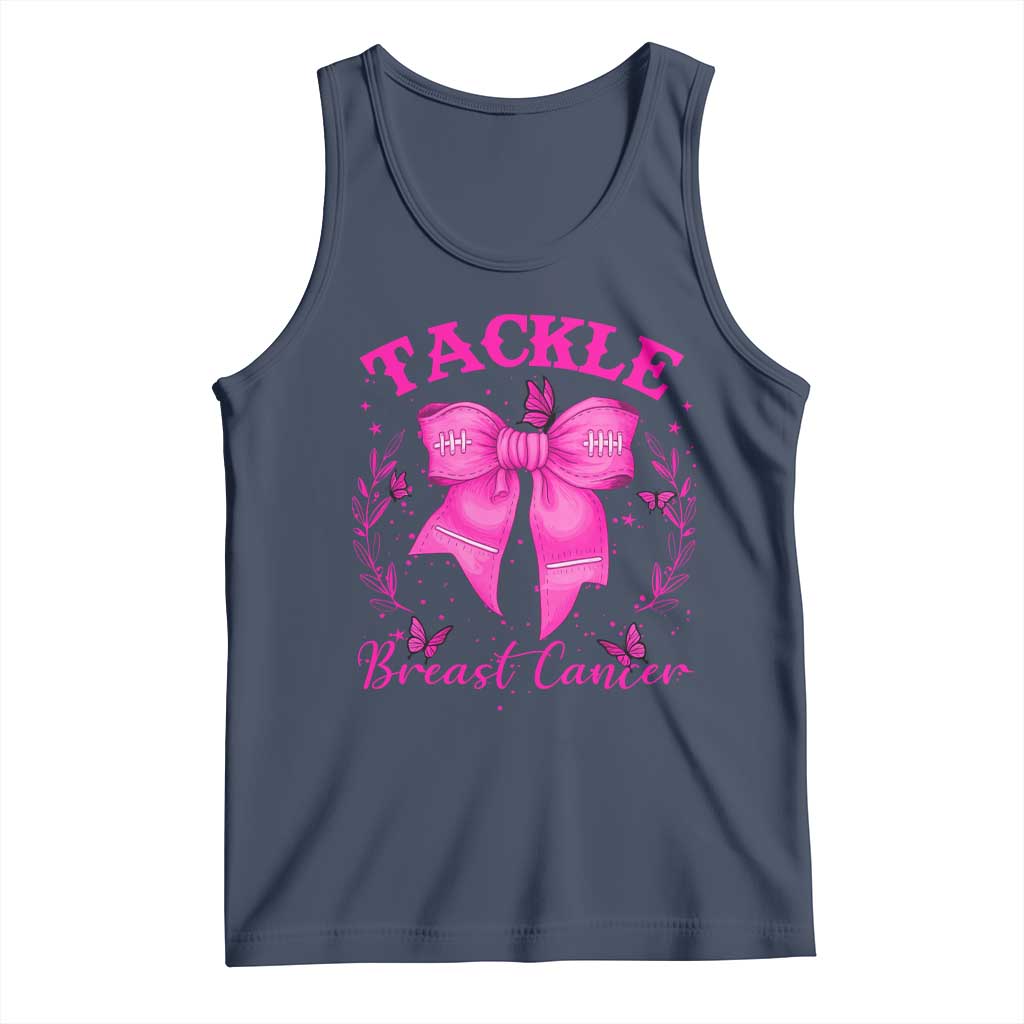 Tackle Breast Cancer Tank Top Support Fight Faith Pink Ribbon - Wonder Print Shop