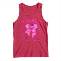 Tackle Breast Cancer Tank Top Support Fight Faith Pink Ribbon - Wonder Print Shop