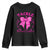 Tackle Breast Cancer Youth Sweatshirt Support Fight Faith Pink Ribbon - Wonder Print Shop