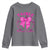 Tackle Breast Cancer Youth Sweatshirt Support Fight Faith Pink Ribbon - Wonder Print Shop