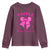 Tackle Breast Cancer Youth Sweatshirt Support Fight Faith Pink Ribbon - Wonder Print Shop