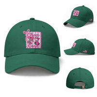 Cheer For The Cure Baseball Cap Breast Cancer Awareness Football Gift