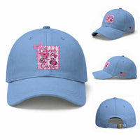 Cheer For The Cure Baseball Cap Breast Cancer Awareness Football Gift