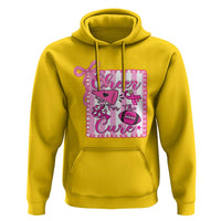 Cheer For The Cure Hoodie Breast Cancer Awareness Football Gift - Wonder Print Shop
