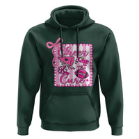 Cheer For The Cure Hoodie Breast Cancer Awareness Football Gift - Wonder Print Shop