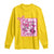 Cheer For The Cure Long Sleeve Shirt Breast Cancer Awareness Football Gift - Wonder Print Shop