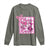Cheer For The Cure Long Sleeve Shirt Breast Cancer Awareness Football Gift - Wonder Print Shop