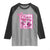 Cheer For The Cure Raglan Shirt Breast Cancer Awareness Football Gift - Wonder Print Shop