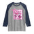 Cheer For The Cure Raglan Shirt Breast Cancer Awareness Football Gift - Wonder Print Shop