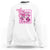 Cheer For The Cure Sweatshirt Breast Cancer Awareness Football Gift - Wonder Print Shop