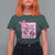 Cheer For The Cure T Shirt For Women Breast Cancer Awareness Football Gift - Wonder Print Shop