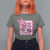 Cheer For The Cure T Shirt For Women Breast Cancer Awareness Football Gift - Wonder Print Shop