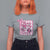 Cheer For The Cure T Shirt For Women Breast Cancer Awareness Football Gift - Wonder Print Shop