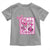 Cheer For The Cure Toddler T Shirt Breast Cancer Awareness Football Gift - Wonder Print Shop