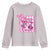 Cheer For The Cure Youth Sweatshirt Breast Cancer Awareness Football Gift - Wonder Print Shop