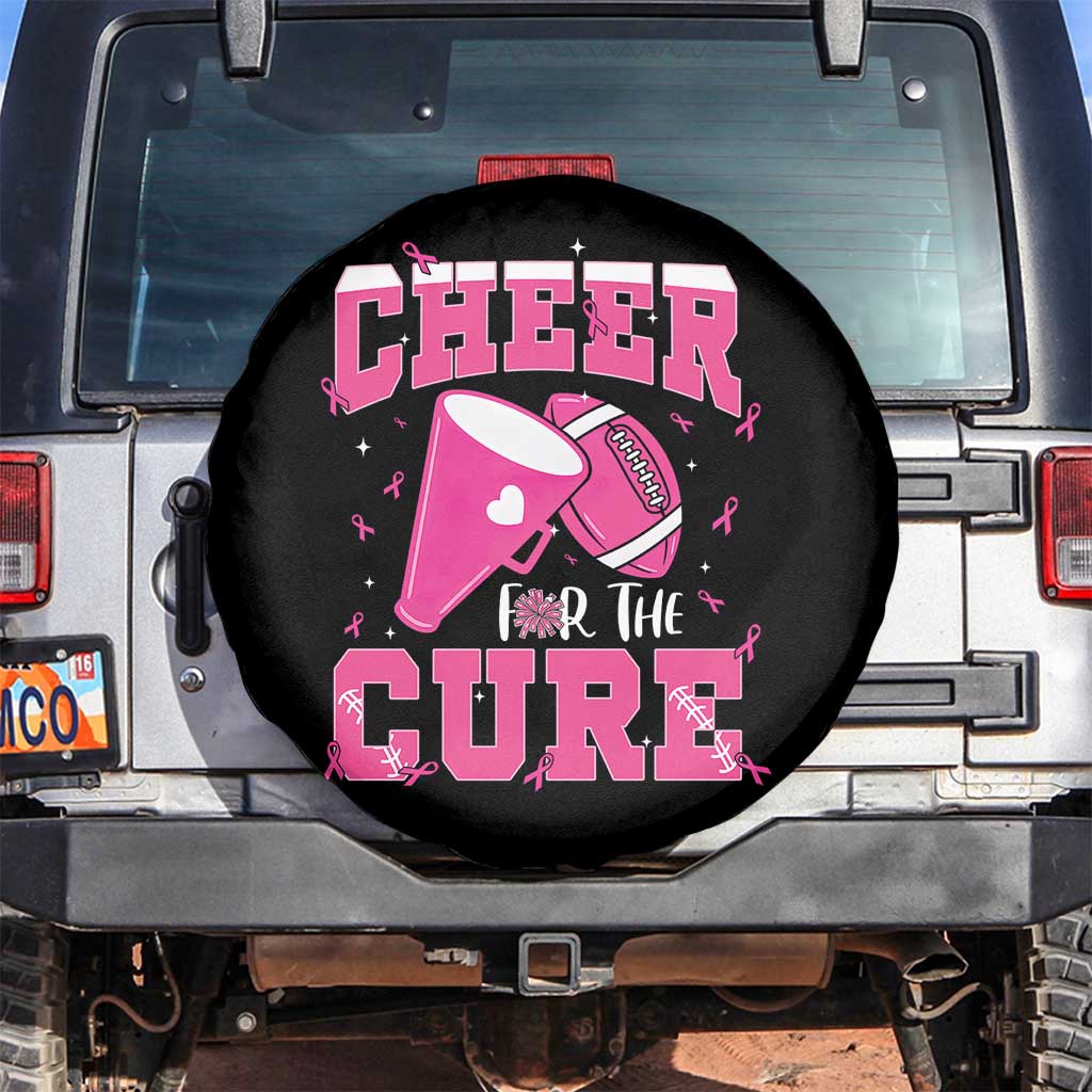 Breast Cancer Awareness Spare Tire Cover Funny Cheer For The Cure Gift - Wonder Print Shop