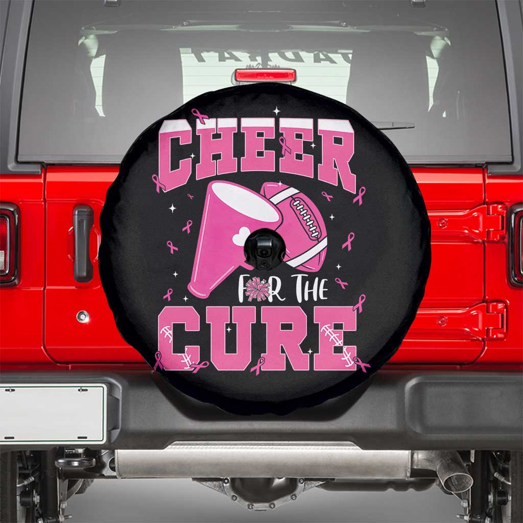Breast Cancer Awareness Spare Tire Cover Funny Cheer For The Cure Gift - Wonder Print Shop