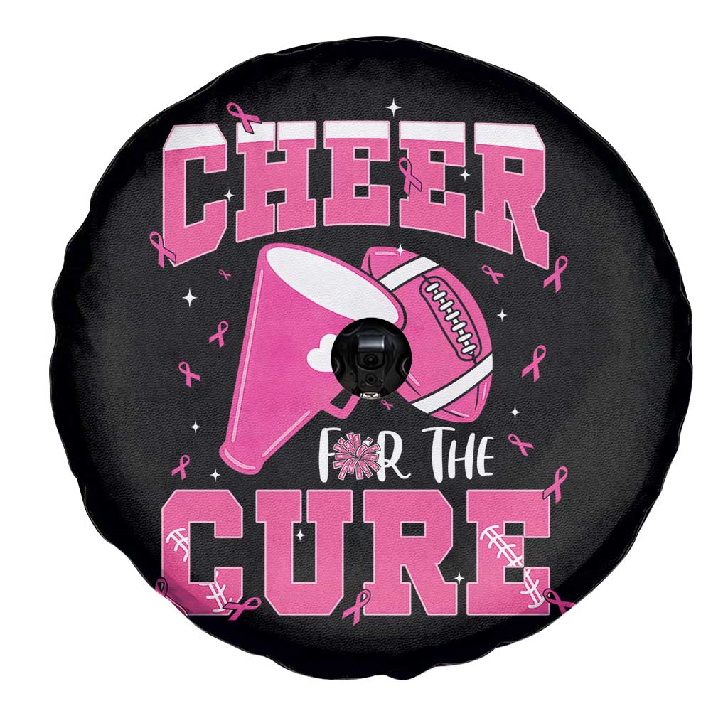 Breast Cancer Awareness Spare Tire Cover Funny Cheer For The Cure Gift - Wonder Print Shop