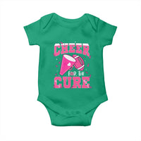 Breast Cancer Awareness Baby Onesie Funny Cheer For The Cure Gift - Wonder Print Shop