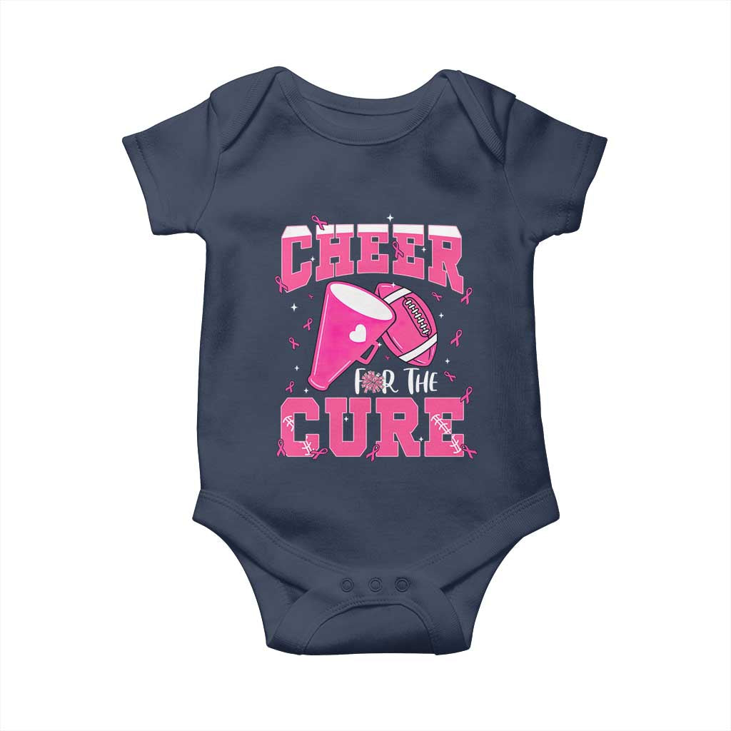 Breast Cancer Awareness Baby Onesie Funny Cheer For The Cure Gift - Wonder Print Shop