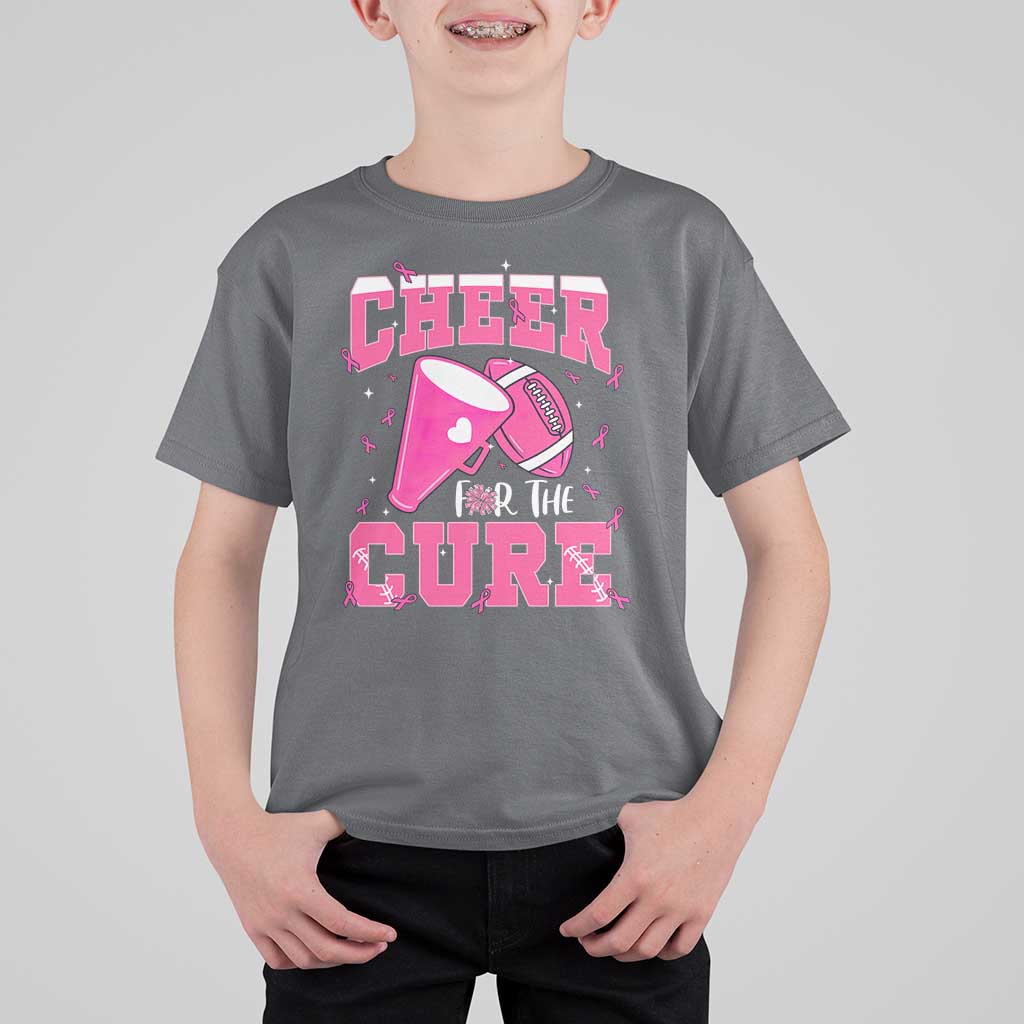 Breast Cancer Awareness T Shirt For Kid Funny Cheer For The Cure Gift - Wonder Print Shop