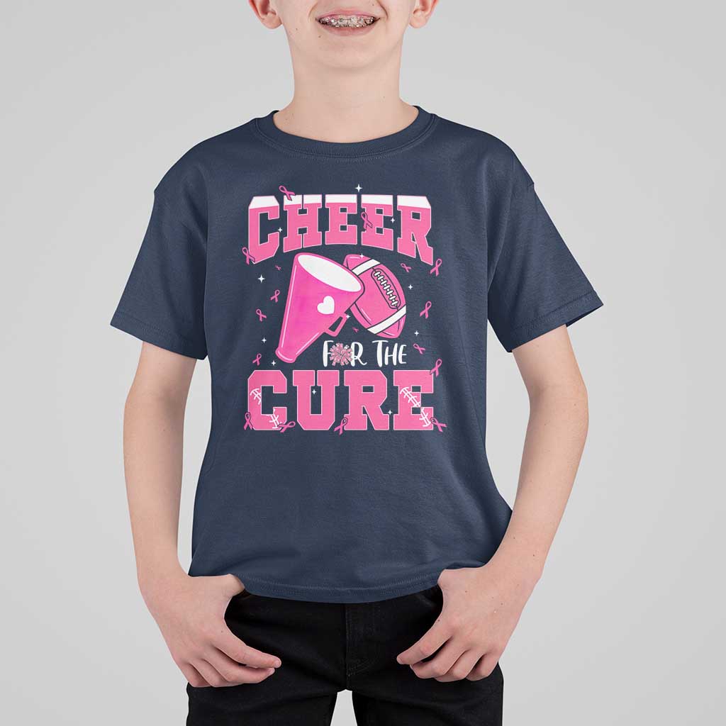 Breast Cancer Awareness T Shirt For Kid Funny Cheer For The Cure Gift - Wonder Print Shop
