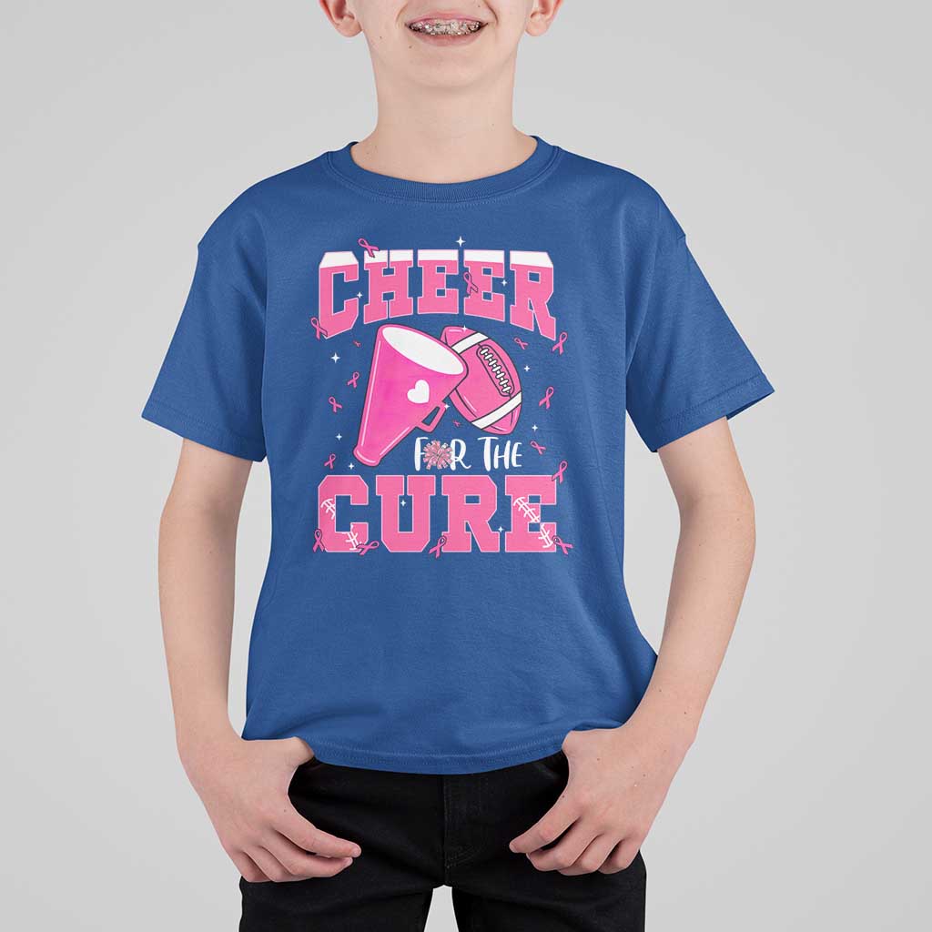Breast Cancer Awareness T Shirt For Kid Funny Cheer For The Cure Gift - Wonder Print Shop