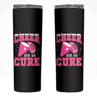 Breast Cancer Awareness Skinny Tumbler Funny Cheer For The Cure Gift