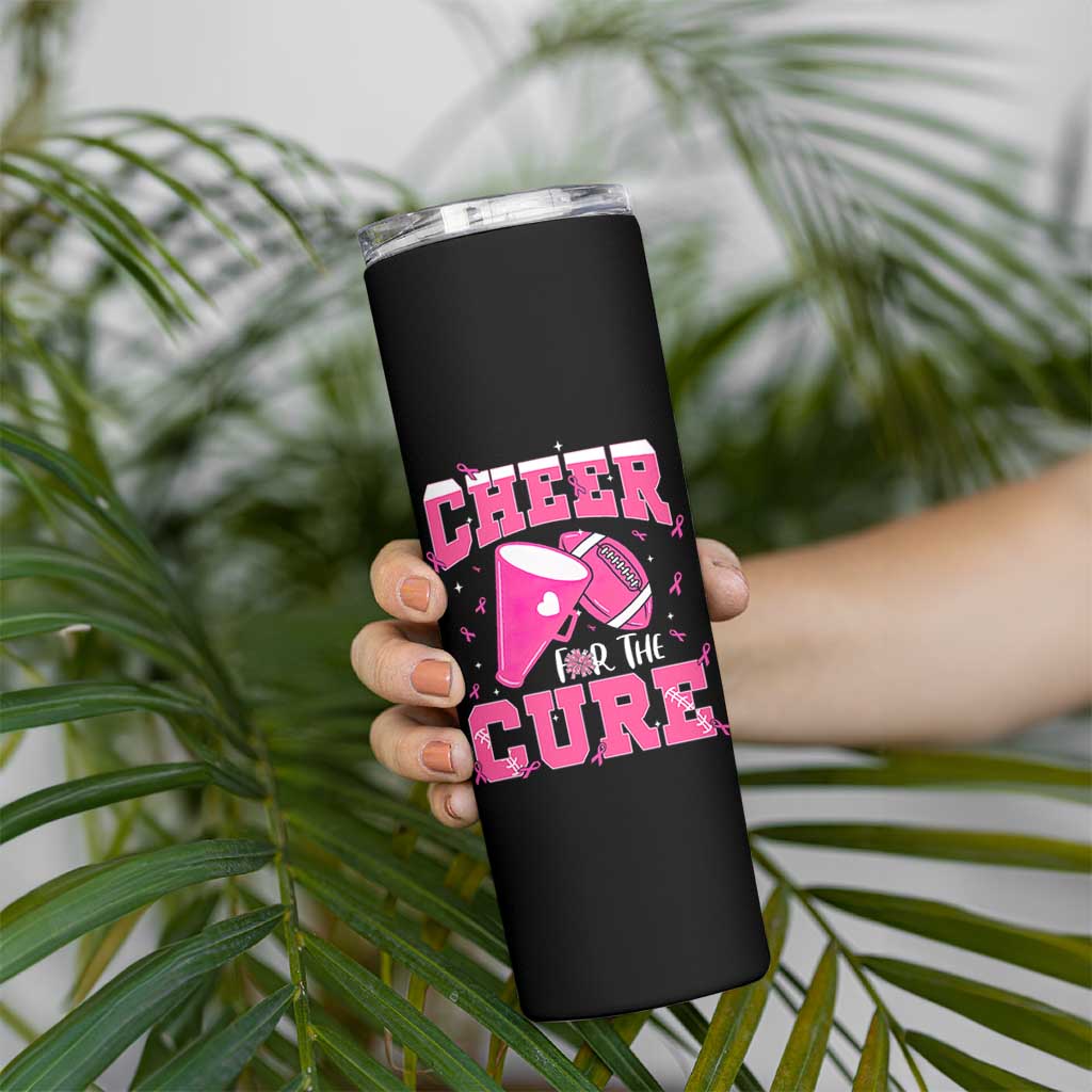 Breast Cancer Awareness Skinny Tumbler Funny Cheer For The Cure Gift