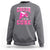 Breast Cancer Awareness Sweatshirt Funny Cheer For The Cure Gift - Wonder Print Shop