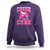 Breast Cancer Awareness Sweatshirt Funny Cheer For The Cure Gift - Wonder Print Shop