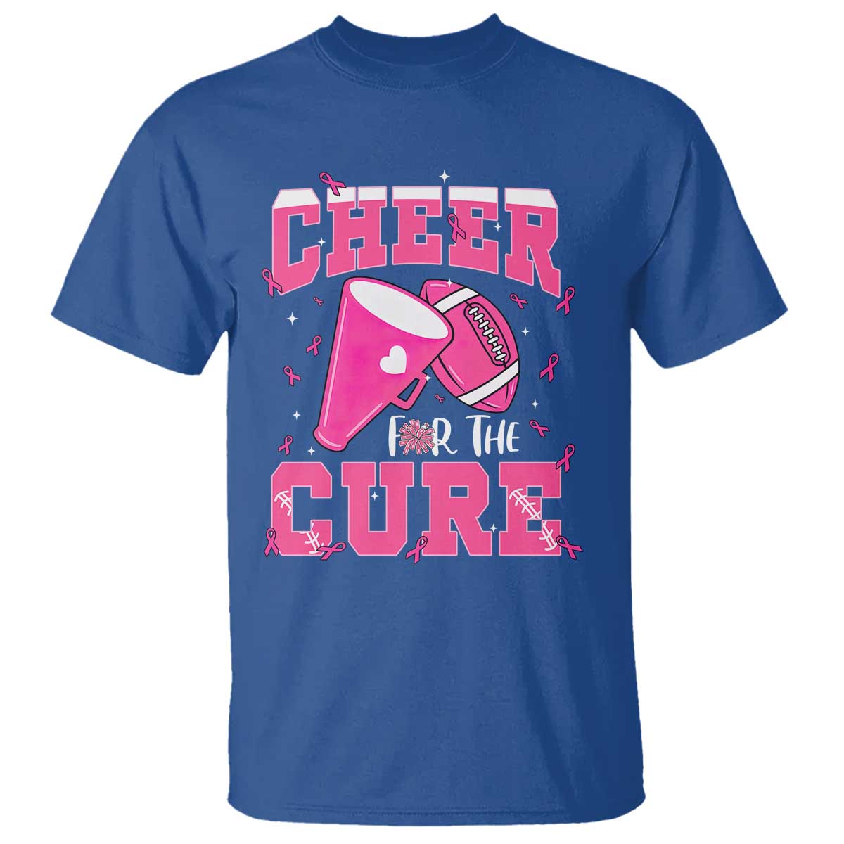 Breast Cancer Awareness T Shirt Funny Cheer For The Cure Gift - Wonder Print Shop