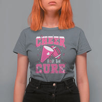 Breast Cancer Awareness T Shirt For Women Funny Cheer For The Cure Gift - Wonder Print Shop