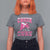 Breast Cancer Awareness T Shirt For Women Funny Cheer For The Cure Gift - Wonder Print Shop