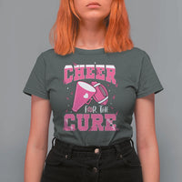 Breast Cancer Awareness T Shirt For Women Funny Cheer For The Cure Gift - Wonder Print Shop