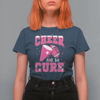 Breast Cancer Awareness T Shirt For Women Funny Cheer For The Cure Gift - Wonder Print Shop