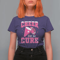 Breast Cancer Awareness T Shirt For Women Funny Cheer For The Cure Gift - Wonder Print Shop