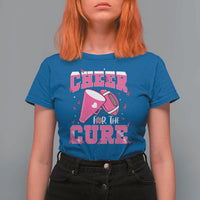 Breast Cancer Awareness T Shirt For Women Funny Cheer For The Cure Gift - Wonder Print Shop