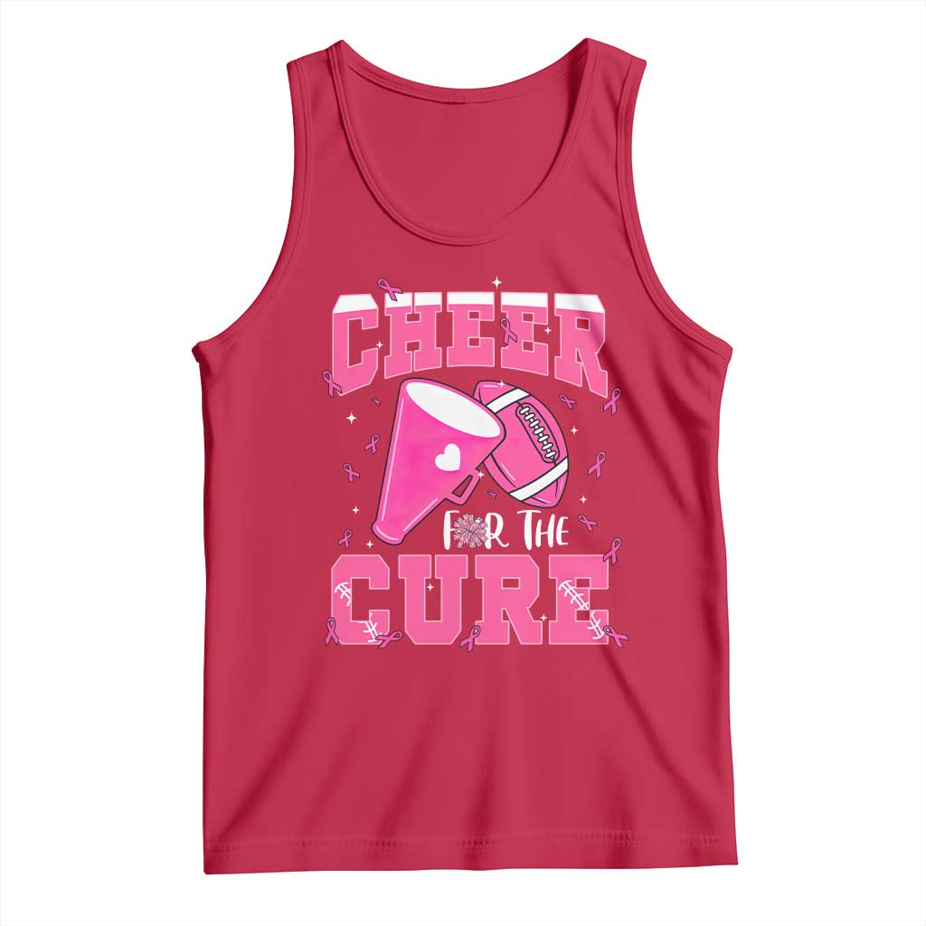 Breast Cancer Awareness Tank Top Funny Cheer For The Cure Gift - Wonder Print Shop