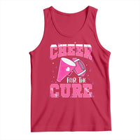 Breast Cancer Awareness Tank Top Funny Cheer For The Cure Gift - Wonder Print Shop