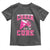 Breast Cancer Awareness Toddler T Shirt Funny Cheer For The Cure Gift - Wonder Print Shop