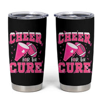 Breast Cancer Awareness Tumbler Cup Funny Cheer For The Cure Gift