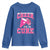Breast Cancer Awareness Youth Sweatshirt Funny Cheer For The Cure Gift - Wonder Print Shop